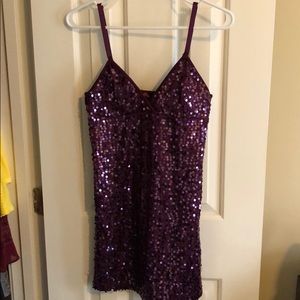 Forever 21 Purple Sequin Tank